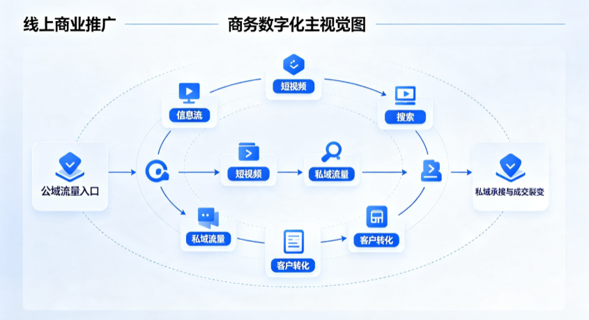 额敏县线上商业推广怎么做？全域流量闭环搭建与低成本转化实战指南